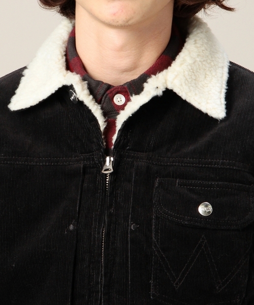 BEAUTY&YOUTH UNITED ARROWS（ビューティーアンドユースユナイテッドアローズ）の「【別注】＜Wrangler＞ BOA JKT/アウター ◆（ブルゾン・メンズ・ライトグレー/ブラック・LARGE/MEDIUM/SMALL）」の16枚目の写真