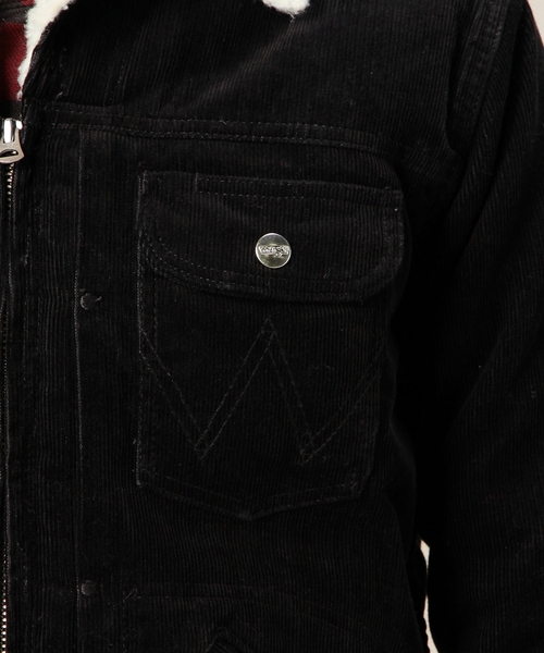 BEAUTY&YOUTH UNITED ARROWS（ビューティーアンドユースユナイテッドアローズ）の「【別注】＜Wrangler＞ BOA JKT/アウター ◆（ブルゾン・メンズ・ライトグレー/ブラック・LARGE/MEDIUM/SMALL）」の9枚目の写真