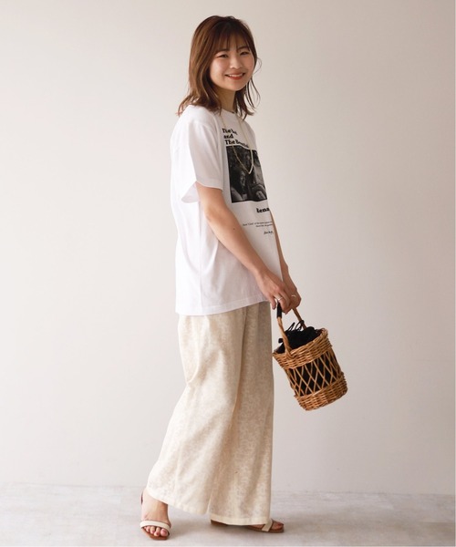 SLOBE IENA（スローブイエナ）の「ジャガードパンツ【ウエスト