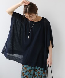 JOURNAL STANDARD relume | ウォッシャブルコットンリネンポンチョ◆(ニット/セーター)
