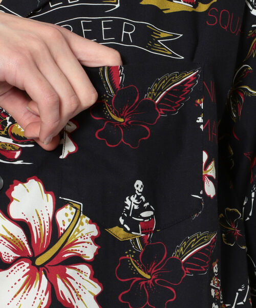 Schott Hawaiian skull shirts