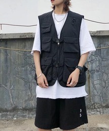 Mimma/Mimaa | 【Mimma/Mimaa】ミリタリーツールベスト(ベスト)