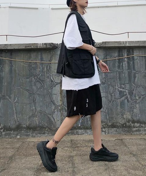 Mimma/Mimaa(ミマ)の「【Mimma/Mimaa】ミリタリーツールベスト(ベスト・メンズ・ブラック/カーキ・FREE)」の9枚目の写真