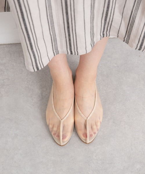 RODE SKO（ロデスコ）の「『MADE IN JAPAN』ELLEKE チュールフラットシューズ（バレエシューズ・レディース・ブラウン/アイボリー/ブラック・38/36/37）」の13枚目の写真