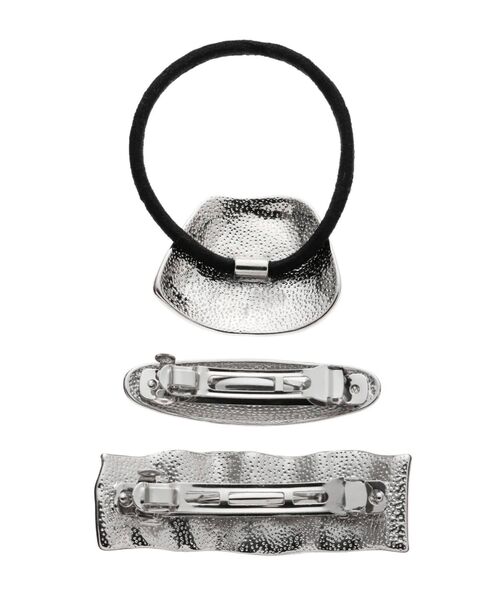 MURUA（ムルーア）の「MIXメタルヘアジュエリー（ヘアゴム・レディース・シルバー・FREE）」の4枚目の写真