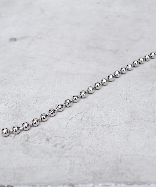 Marient（マリエント）の「Stainless Ball Chain Necklace(Long)（ネックレス・レディース・シルバー・FREE）」の5枚目の写真