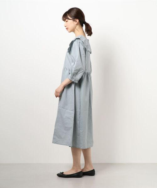 ehka sopo（エヘカソポ）の「総レーススクエアワンピース（ワンピース・レディース・ミント/ベージュ/ブラック・ﾌﾘ-）」の4枚目の写真