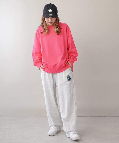 ロサンゼルス☆ドジャース☆両面ロゴ☆刺繍スウェット生地☆スタジャン