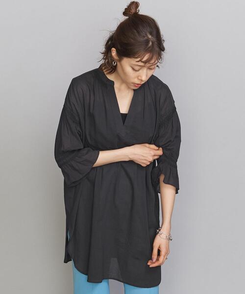 BEAUTY&amp;YOUTH UNITED ARROWS - BEAUTY&amp;YOUTH UNITED ARROWS 5分袖シャツ BEAUTY&YOUTH UNITED ARROWS（ビューティーアンドユース