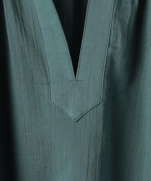 BEAUTY&YOUTH UNITED ARROWS（ビューティーアンドユースユナイテッドアローズ）の「BY アムンゼンスキッパー5分袖ブラウス -ウォッシャブル-（シャツ/ブラウス・レディース・ホワイト/ダークグレー/コバルトブルー・FREE）」の20枚目の写真