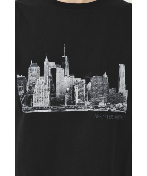 SHEL'TTER ORIGINAL(シェルターオリジナル)の「【SHEL’TTER×KING STREET SOUNDS】Manhattan Love Tシャツ(タンクトップ・レディース・ブラック・FREE)」の6枚目の写真