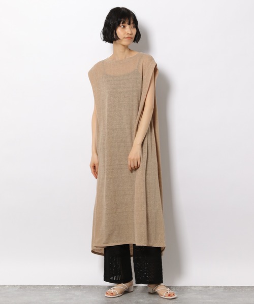 LAKOLE（ラコレ）の「パッチワークニットパンツ / 947914（その他パンツ・レディース・ブラック/カーキブラウン/テラコッタ・SMALL/MEDIUM）」の19枚目の写真