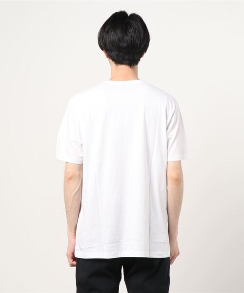 U.S. POLO ASSN.(ユーエスポロアッスン)の「U.S. POLO ASSN./ユーエスポロアッスン ビッグシルエット ロゴ刺繍 半袖 Vネック Tシャツ(Tシャツ/カットソー・メンズ・ブラック/ピンク/ホワイト/ネイビー・M/XL/S/L)」の5枚目の写真