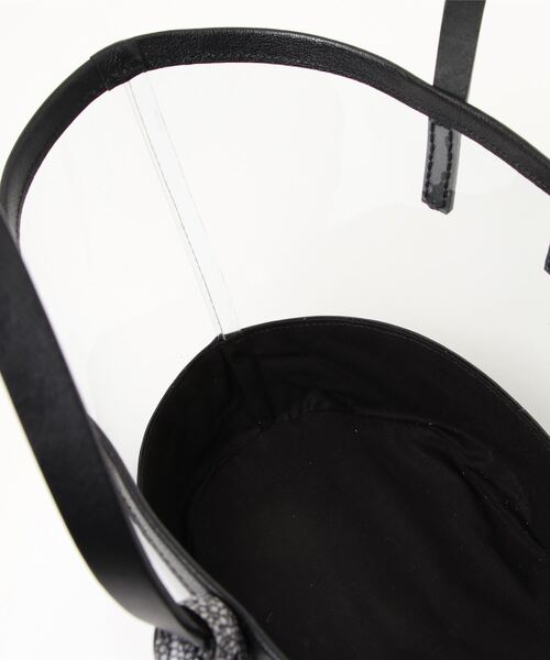 ikot(イコット)の「【ikot】NEW PVC バンカン(トートバッグ・レディース・ホワイト/ブラック・FREE)」の19枚目の写真