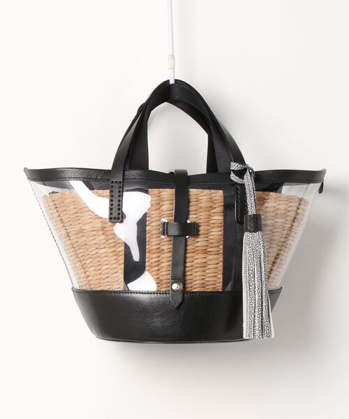 ikot(イコット)の「【ikot】NEW PVC バンカン(トートバッグ・レディース・ホワイト/ブラック・FREE)」の14枚目の写真