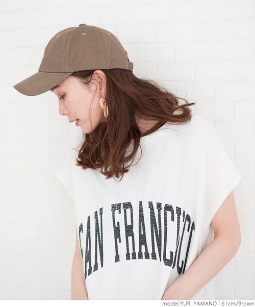 coca（coca）（コカ）の「シンプルキャップ（キャップ・レディース・ブラック/ベージュ/ブラウン・ONE SIZE）」の5枚目の写真