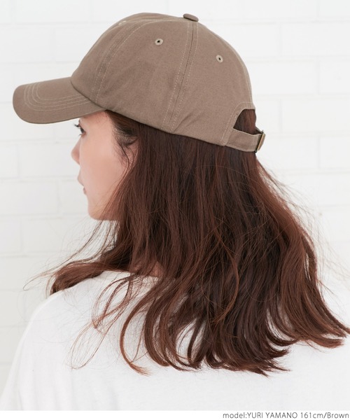coca（coca）（コカ）の「シンプルキャップ（キャップ・レディース・ブラック/ベージュ/ブラウン・ONE SIZE）」の9枚目の写真