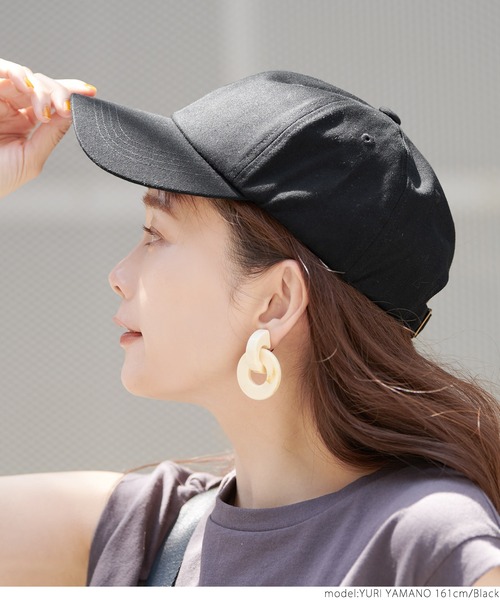 coca（coca）（コカ）の「シンプルキャップ（キャップ・レディース・ブラック/ベージュ/ブラウン・ONE SIZE）」の16枚目の写真