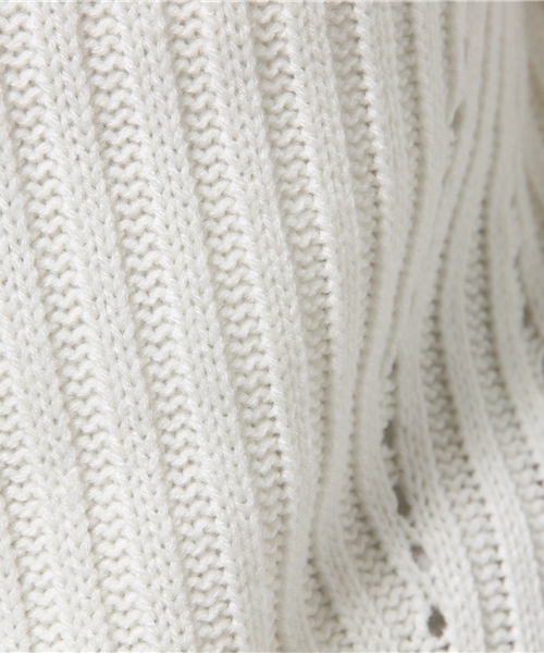 WEGO（ウィゴー）の「WEGO/リブタートルチュニック（ニット/セーター・レディース・ライトグレー/ナチュラル/ホワイト・FREE）」の8枚目の写真