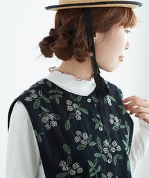 aimer　【WEB別注】リブメロー配色ハイネック長袖プルオーバー