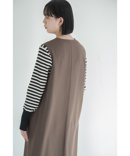 深スリットジャンスカ