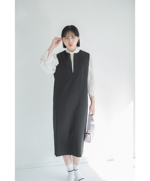 深スリットジャンスカ