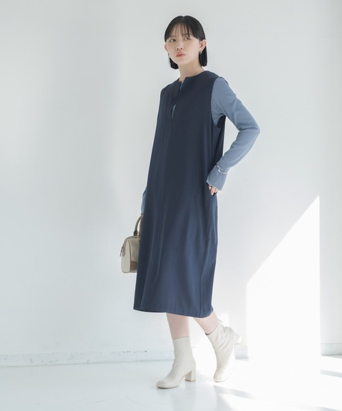 深スリットジャンスカ