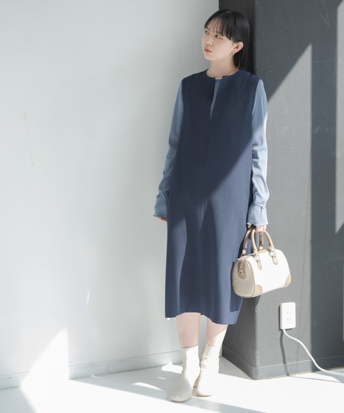 深スリットジャンスカ