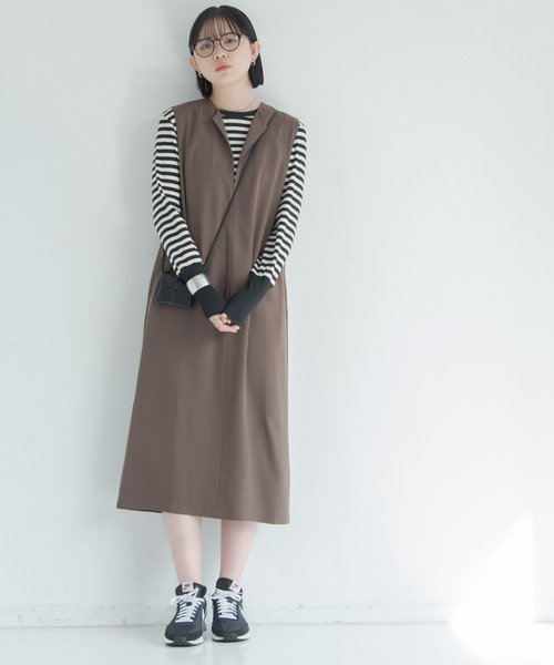 深スリットジャンスカ