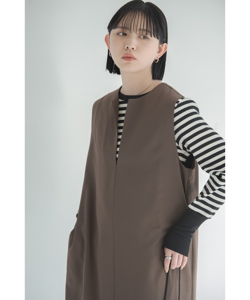 深スリットジャンスカ