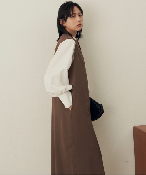 深スリットジャンスカ