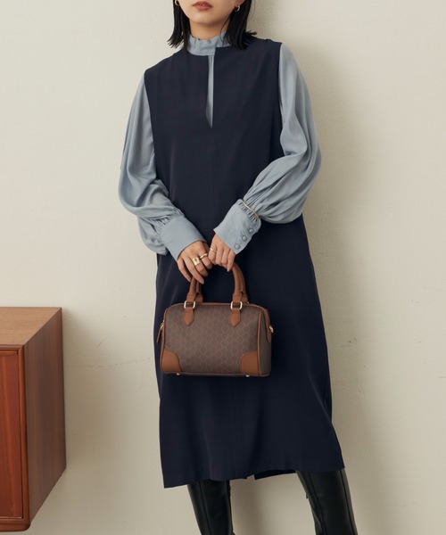 Aunt Marie's(アントマリーズ)の「深スリットジャンスカ(ワンピース・レディース・ブラウン/ネイビー/ブラック・FREE)」の22枚目の写真