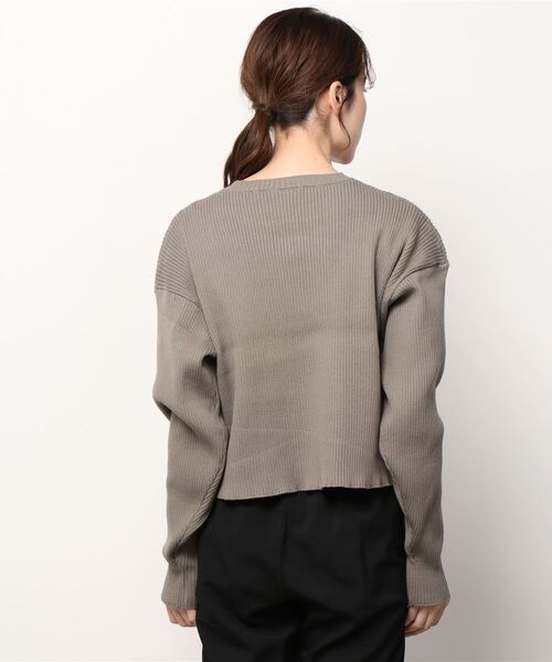 セール】CROPPED KNIT TOP（ニット/セーター）｜X-girl