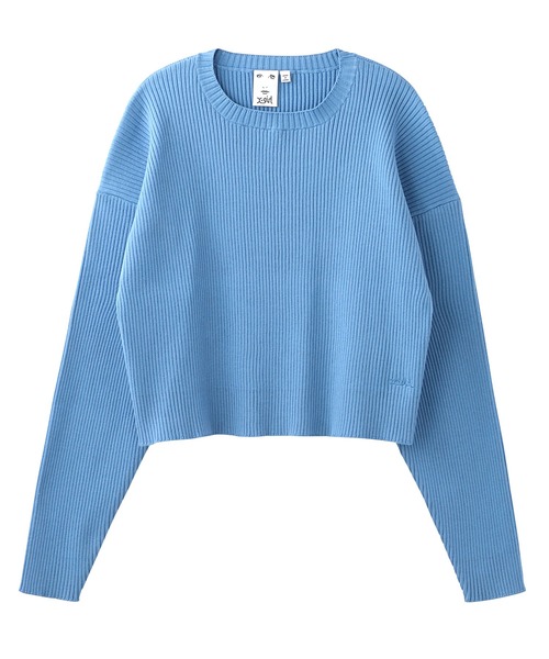 セール】CROPPED KNIT TOP（ニット/セーター）｜X-girl