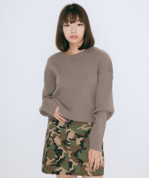 ★送料・関税込★NOMANUAL★CROPPED HAIRY KNIT★ NOMANUAL】CROPPED HAIRY KNIT (15color) | OUR BRAND,NOMANUAL