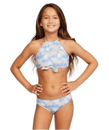 BILLABONG（ビラボン）の「【直営店限定】BILLABONG キッズ TALK TO THE PALM HIG ビキニ 【2021年夏モデル】/ビラボンキッズビキニ(水着)（水着）」