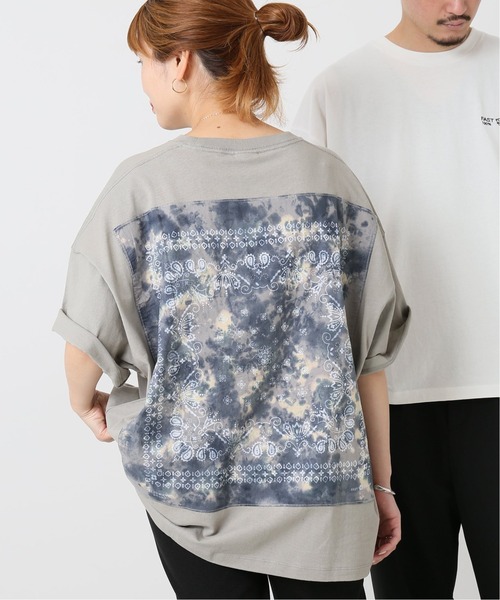 JOURNAL STANDARD(ジャーナルスタンダード)の「【ELEPHANT BRAND×JS / エレファントブランド】別注 バンダナバックTシャツ(Tシャツ/カットソー・メンズ・ホワイト/ホワイト系その他/ライトグレー/ブラック系その他/コバルトブルー/ラベンダー/オレンジ・LARGE/MEDIUM)」の5枚目の写真
