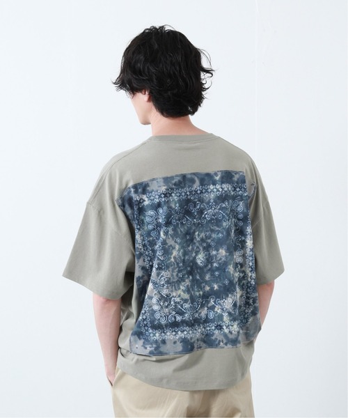 JOURNAL STANDARD(ジャーナルスタンダード)の「【ELEPHANT BRAND×JS / エレファントブランド】別注 バンダナバックTシャツ(Tシャツ/カットソー・メンズ・ホワイト/ホワイト系その他/ライトグレー/ブラック系その他/コバルトブルー/ラベンダー/オレンジ・LARGE/MEDIUM)」の14枚目の写真