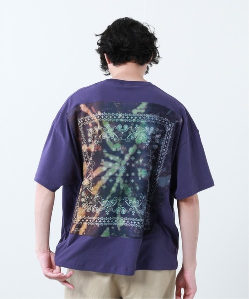 JOURNAL STANDARD(ジャーナルスタンダード)の「【ELEPHANT BRAND×JS / エレファントブランド】別注 バンダナバックTシャツ(Tシャツ/カットソー・メンズ・ホワイト/ホワイト系その他/ライトグレー/ブラック系その他/コバルトブルー/ラベンダー/オレンジ・LARGE/MEDIUM)」の20枚目の写真