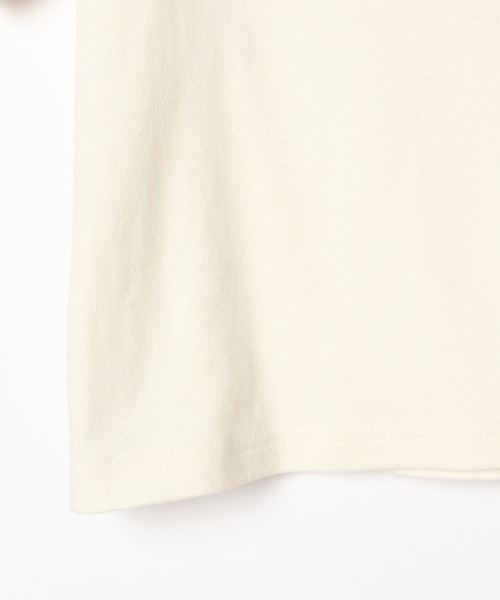 Heather（ヘザー）の「ロゴシシュウTEE　216693（Tシャツ/カットソー・レディース・ホワイト×ブルー/ホワイト×ブラック/ホワイト×ピンク・FREE）」の12枚目の写真