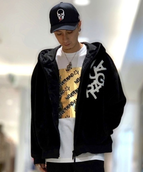 1piu1uguale3 RELAX（ウノピュウノウグァーレトレリラックス）の「【別注】1PIU1UGUALE3 RELAX/ウノピゥ ウノ ウグァーレ トレ リラックス/バックロゴファーブルゾン（ブルゾン・メンズ・ブラック・MEDIUM/LARGE/X-LARGE/XX-LARGE）」の13枚目の写真