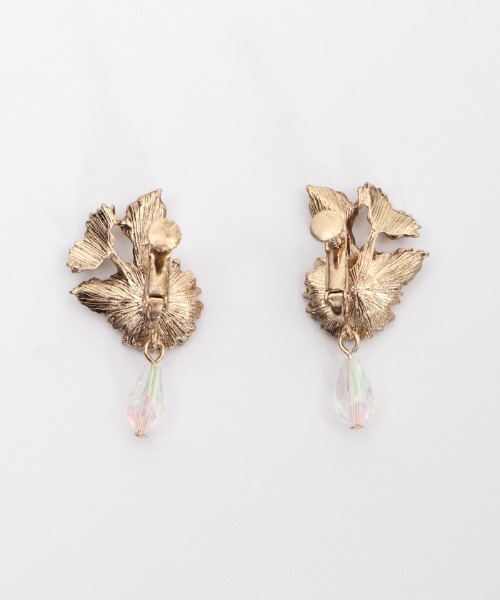 アクセサリー Axes向日葵モチーフイヤリング ピアス 両耳用 Axes Femme アクシーズファム のファッション