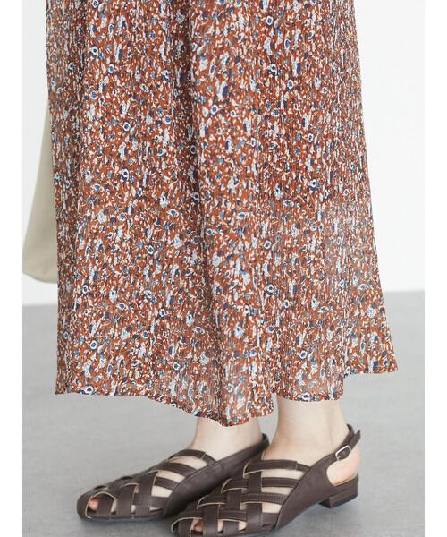 Green　Parks（グリーンパークス）の「プリーツキャミワンピース＊（ワンピース・レディース・ブラック/グリーン/キャメル/グレイッシュベージュ・FREE）」の20枚目の写真