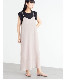 プリーツキャミワンピース*