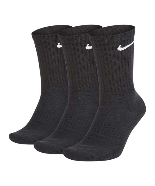 NIKE/ナイキ ソックス エブリデイ クッションド クルー3足セット