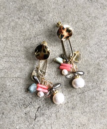 Zoule（ゾーラ）の「zoule ゾーラ：baroque stone　2Way バロックストーン 天然石イヤリング（イヤリング）」