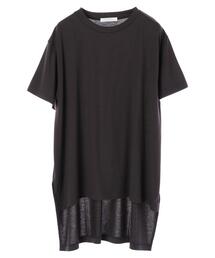 Green　Parks | さらりアシメチュニック＊(Tシャツ/カットソー)