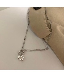 mou | 【Doroshi】Heart top chain necklace(ネックレス)