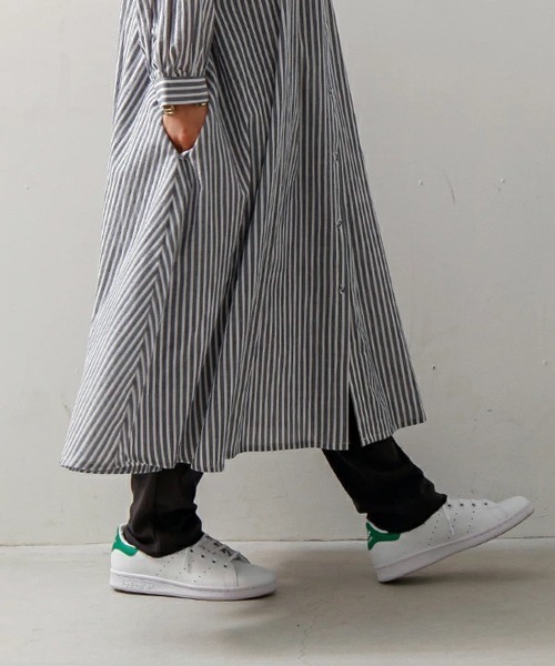 and it_(アンドイット)の「リブレギンス(レギンス/スパッツ・レディース・グレイッシュベージュ/スミクロ/杢グレー・M-L)」の18枚目の写真