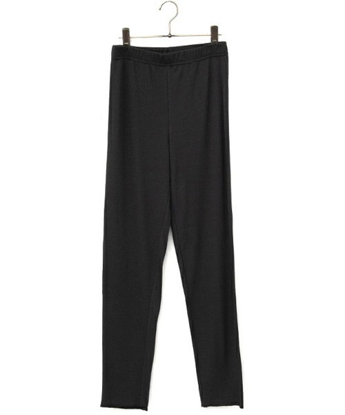 and it_(アンドイット)の「リブレギンス(レギンス/スパッツ・レディース・グレイッシュベージュ/スミクロ/杢グレー・M-L)」の17枚目の写真